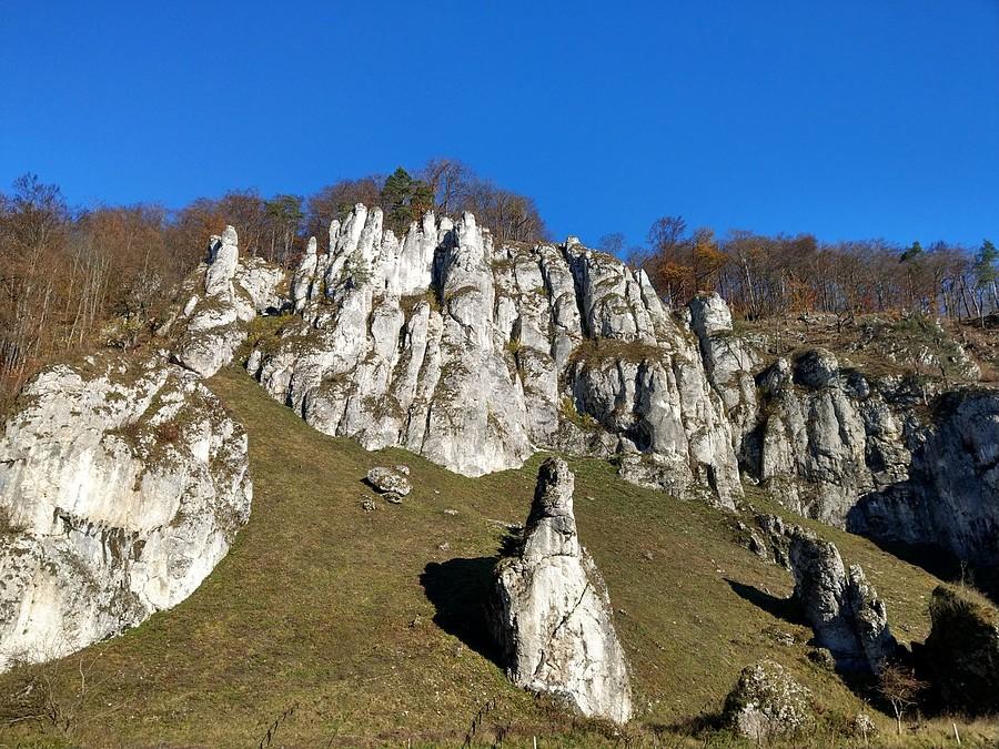 Skały w Dolinie Prądnika