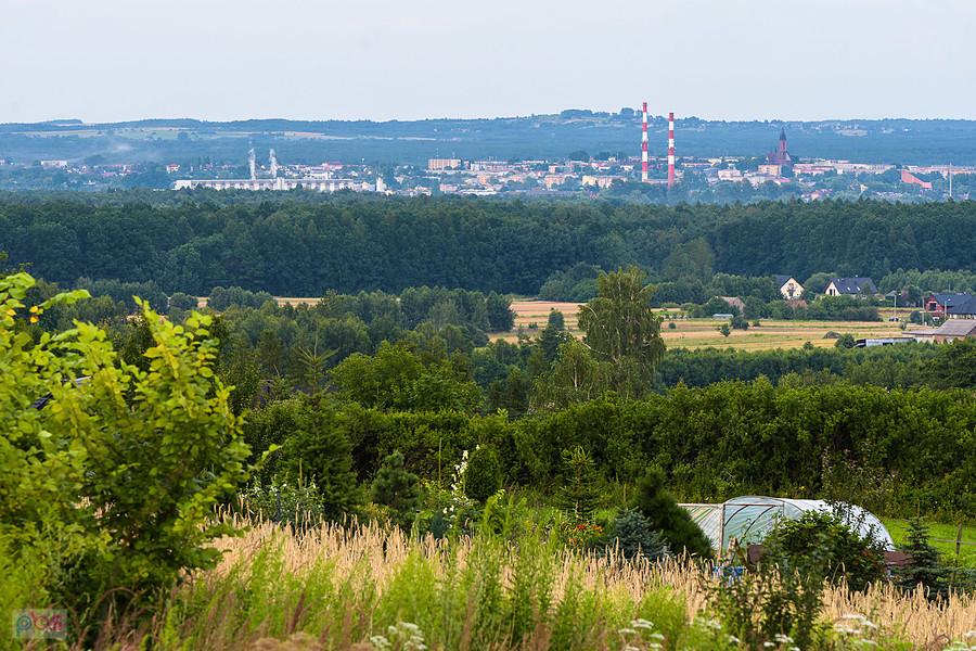 Koclin - widok na Myszków