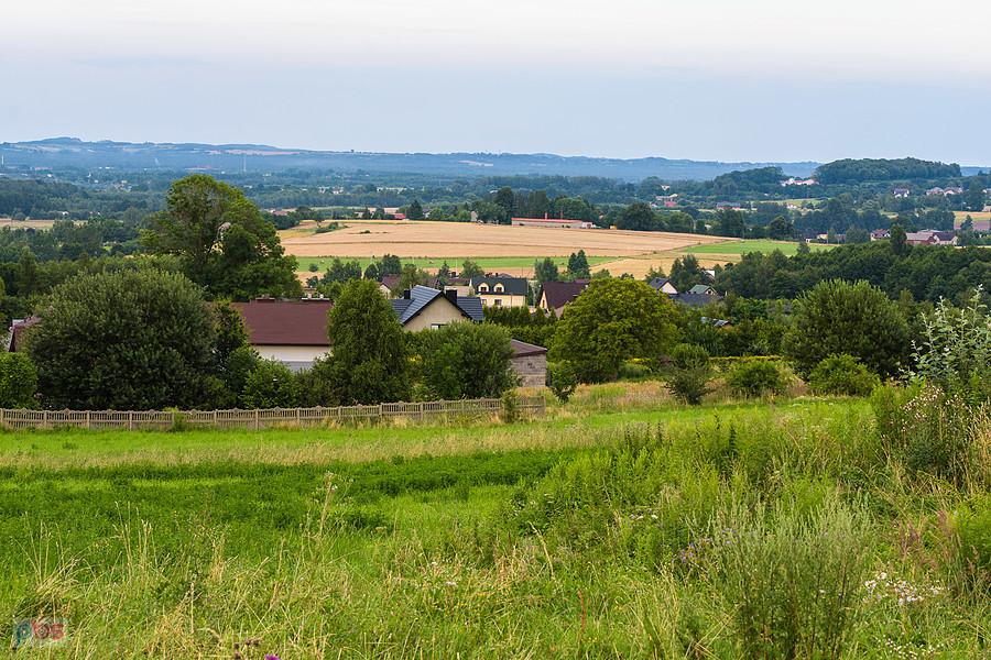 Koclin - widok na Myszków