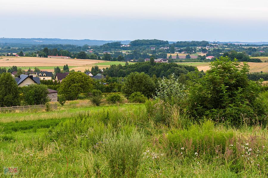 Koclin - widok na Myszków