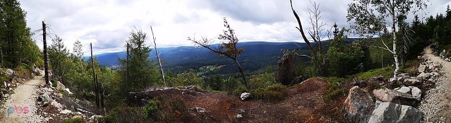 Widok na Karkonosze