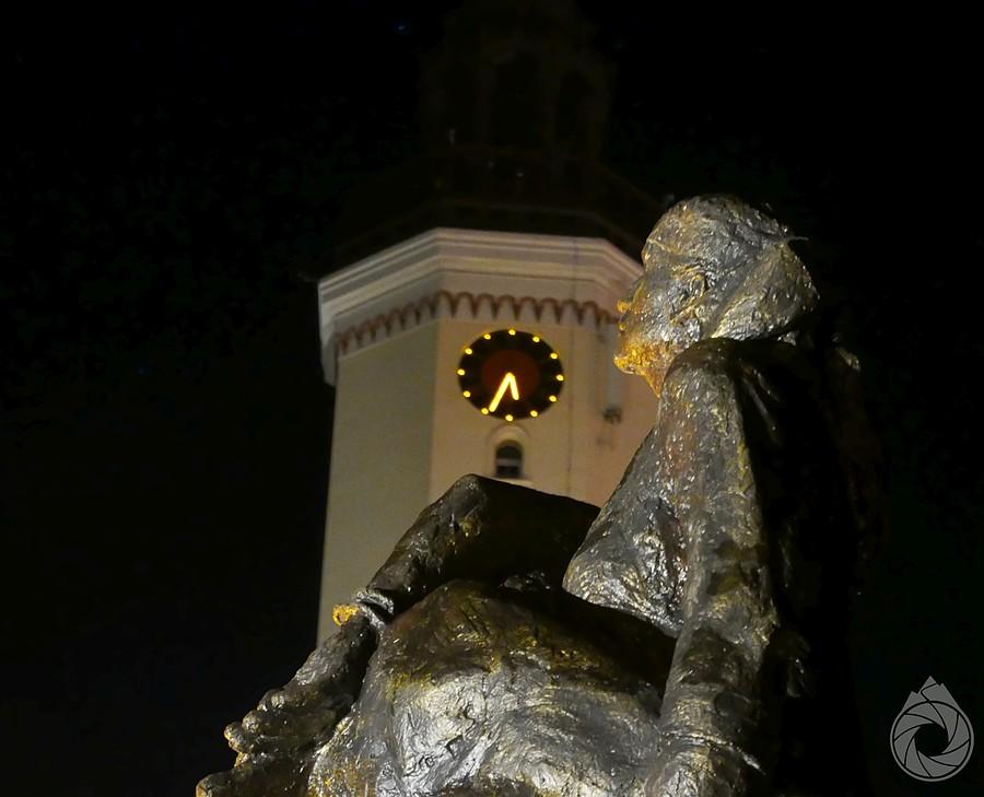 pomnik na ryneczku w Strzelcach Opolskich
