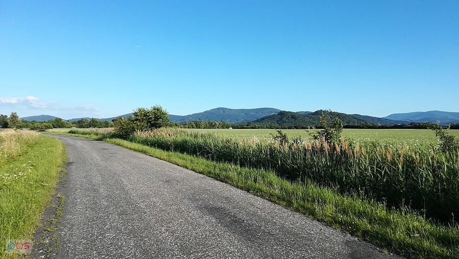 Widok z okolic Bernartic na Jeseniki