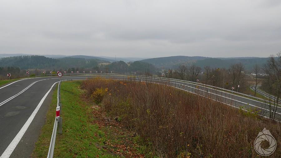 zakrętas nad Leszczawą