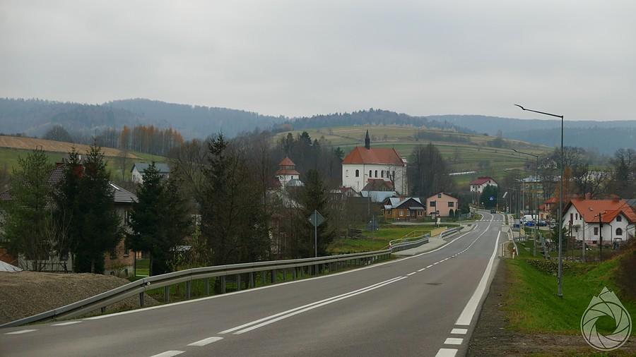 wjazd do Tyrawy Wołoskiej