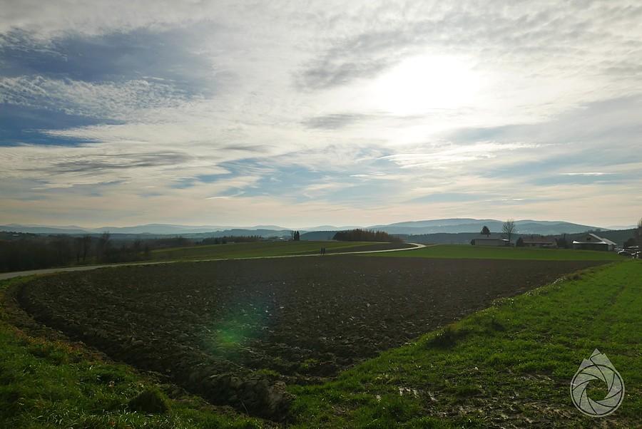 jeden z podjazdów/zjazdów Piekła Południa - 19 Zakrętów