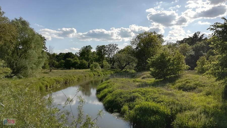 Sielsko i leniwie nad Bystrzycą