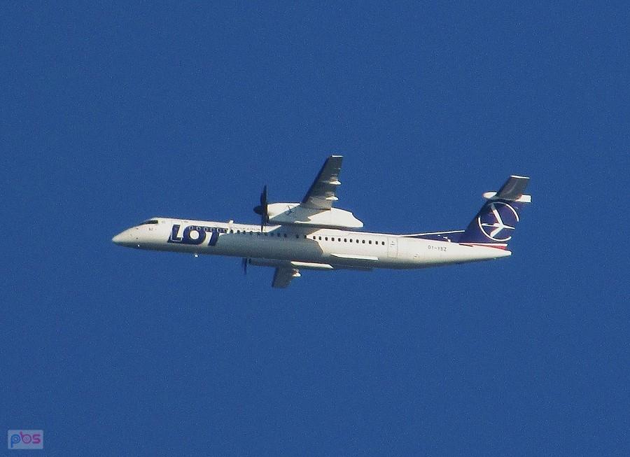 Bombardier Dash 8-400 w barwach LOT-u
