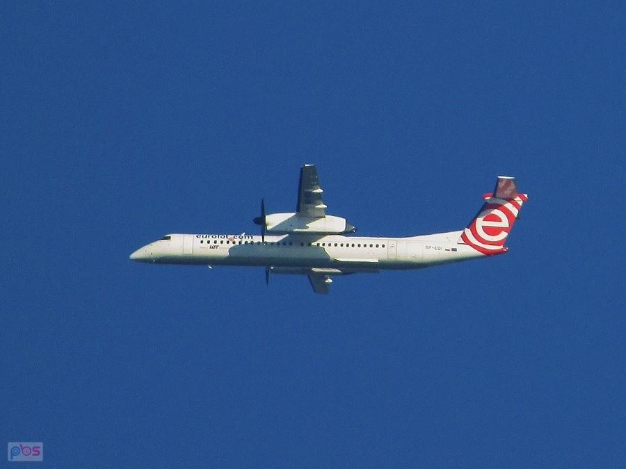 Bombardier Dash 8-400 w malowaniach Eurolotu