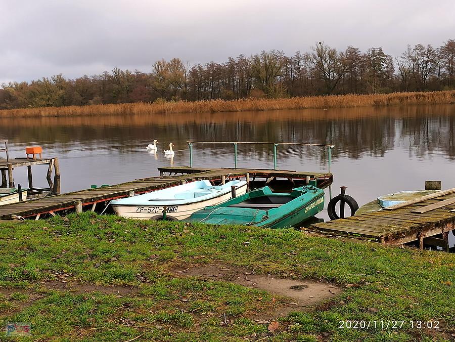 Przystań w Moczyłach.