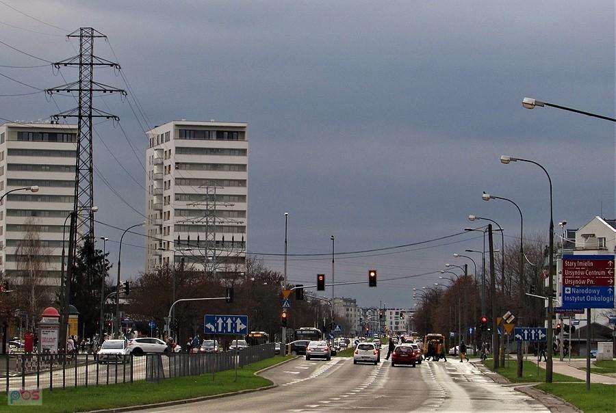 Ulica Ciszewskiego na Ursynowie