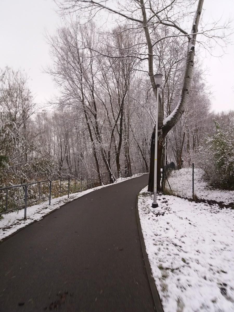 Zmiana scenerii na zimową.