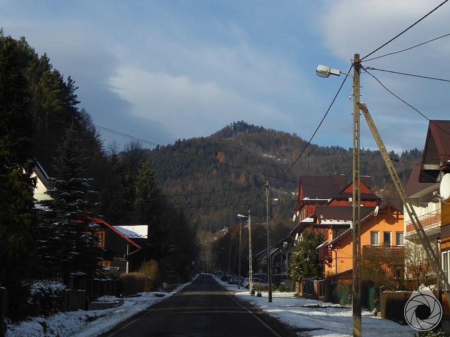 wjazd w stronę Kosarzysk