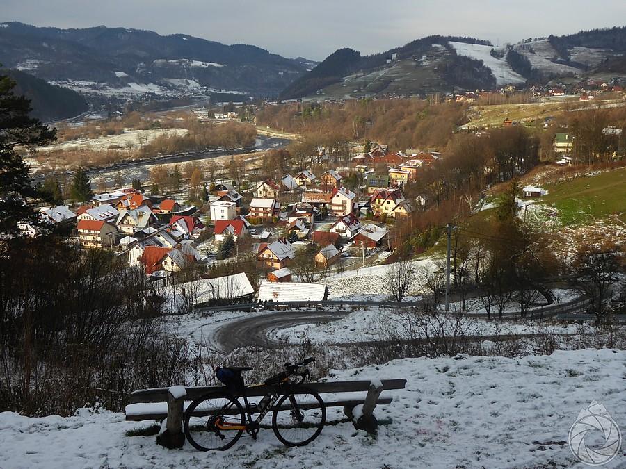 ławeczka widokowa nad Zdrojem