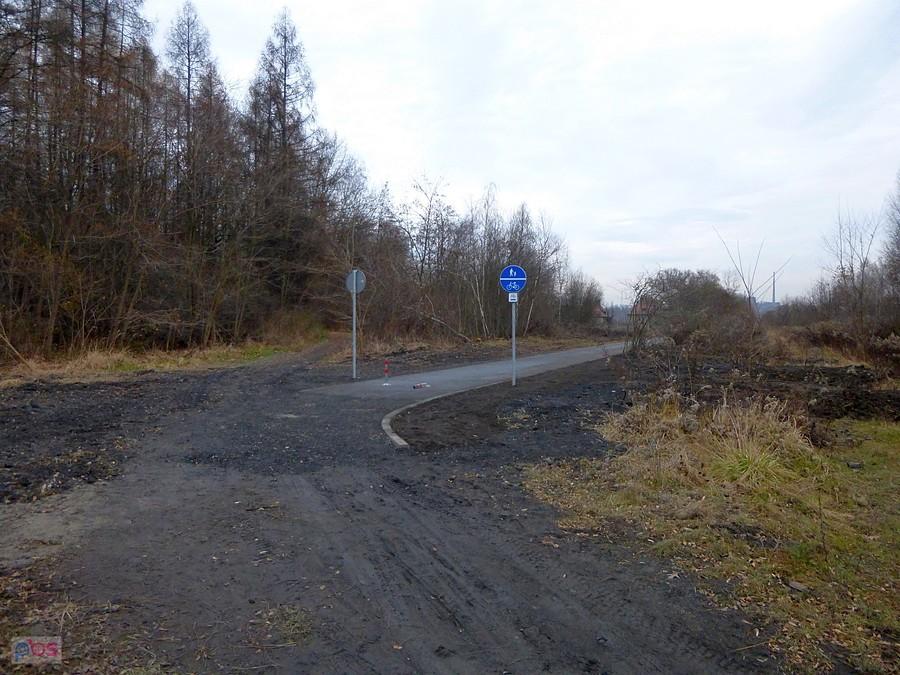 Nowa rowerówka, szkoda, że tu się kończy