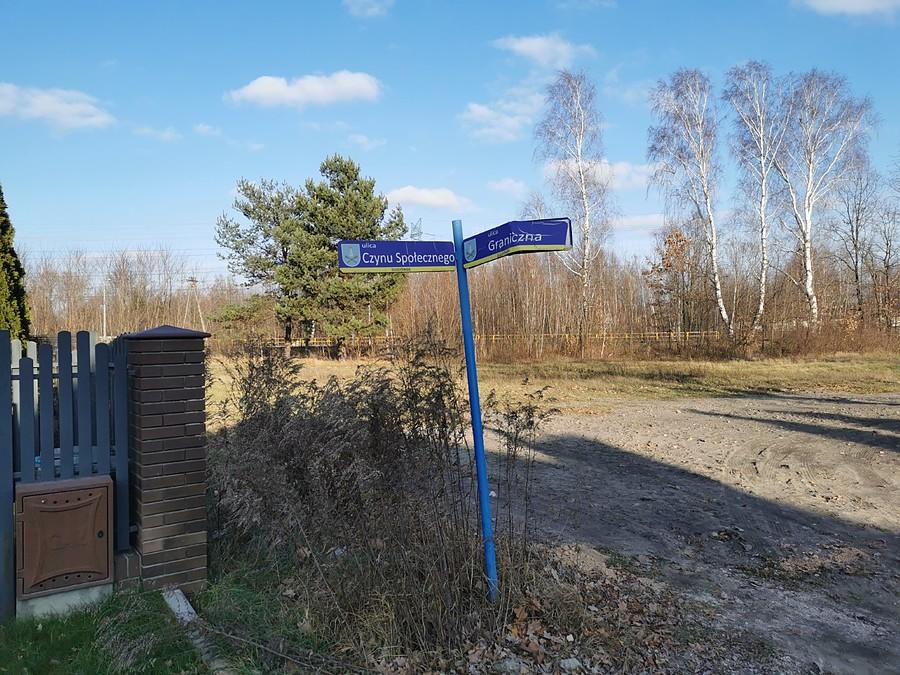 Ulica Czynu Społecznego w Sulejówku