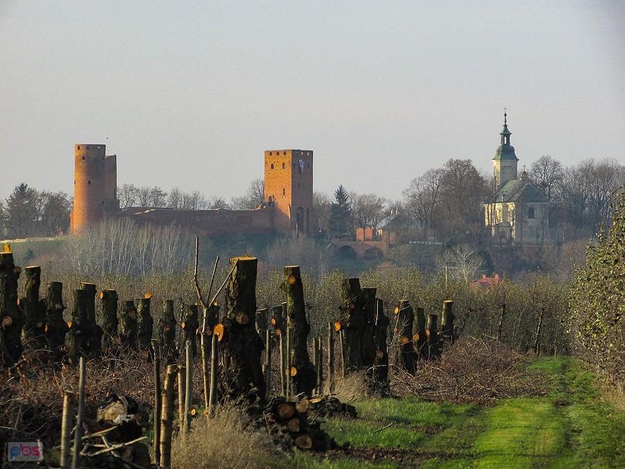 Zamek w Czersku i stary sad, który poszedł pod topór