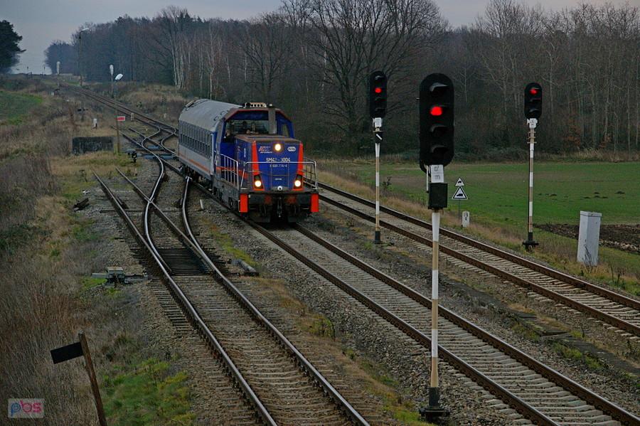 SM42-3004 prowadzi TLK Sudety z Katowic do Jeleniej Góry na zapoznanie szlaku z drużyną konduktorską. Jest to powrót pociagów pośpiesznych na Magistrale Podsudecką po 13 latach przerwy.