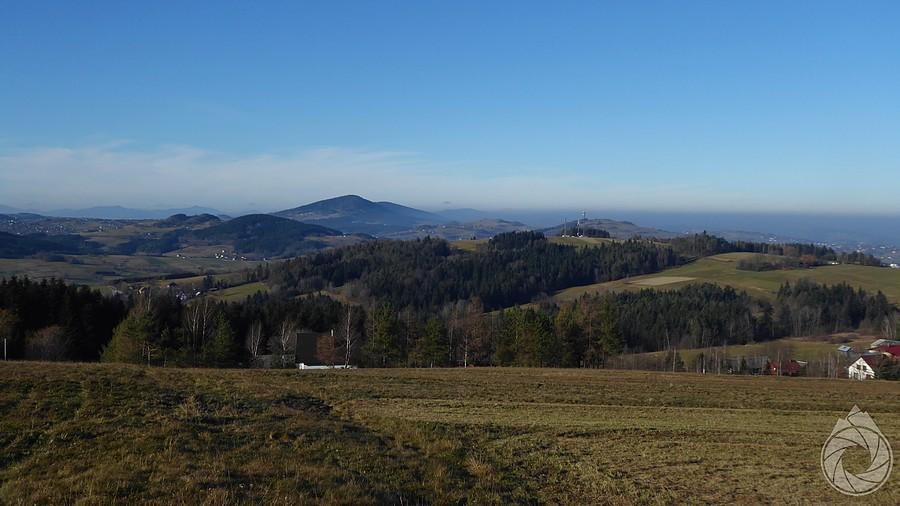 rzut oka w stronę Pogórzy i B.Wyspowego