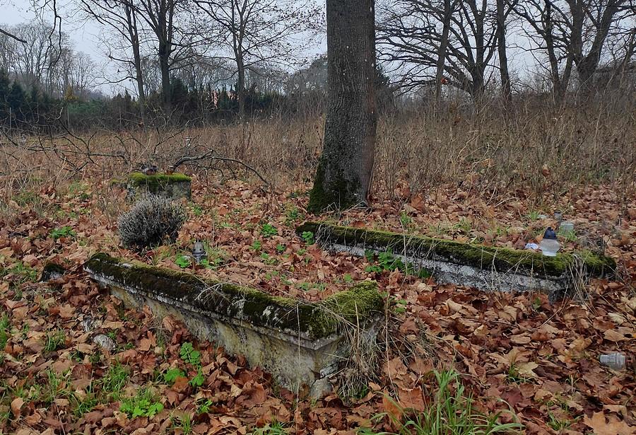 Tyle w temacie pamięci o mieszkańcach tych ziem, stary cmentarz ewangelicki, Borówiec