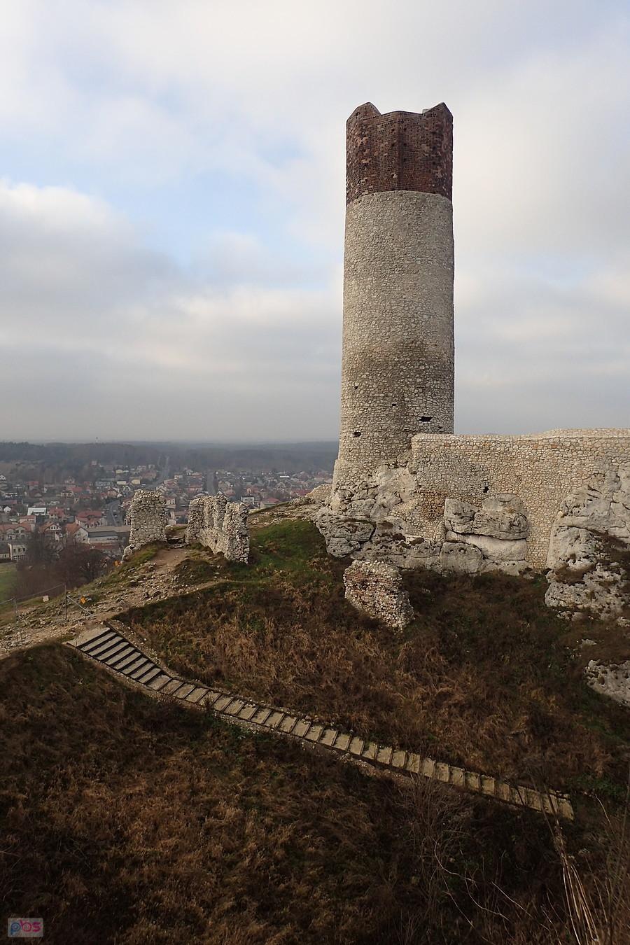 Wieża cylindryczna zamku olsztyńskiego