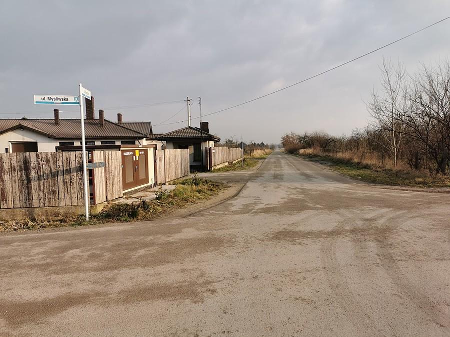 Róg Myśliwskiej i Wspólnej, Suchodół