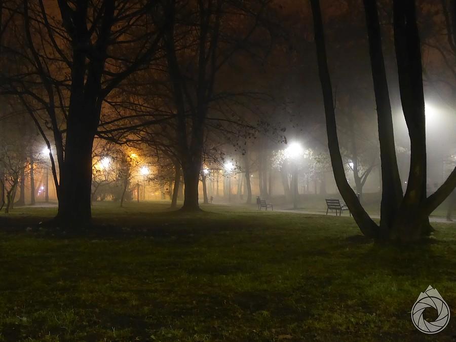 mglisty pwrót do domu przez Kraków