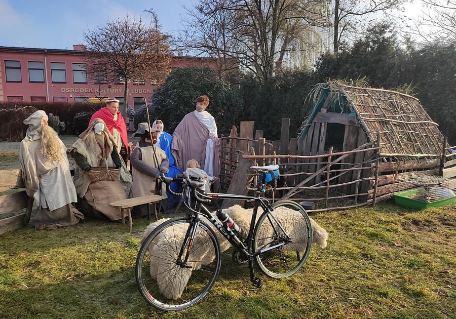 Szopka bożonarodzeniowa w Luboniu