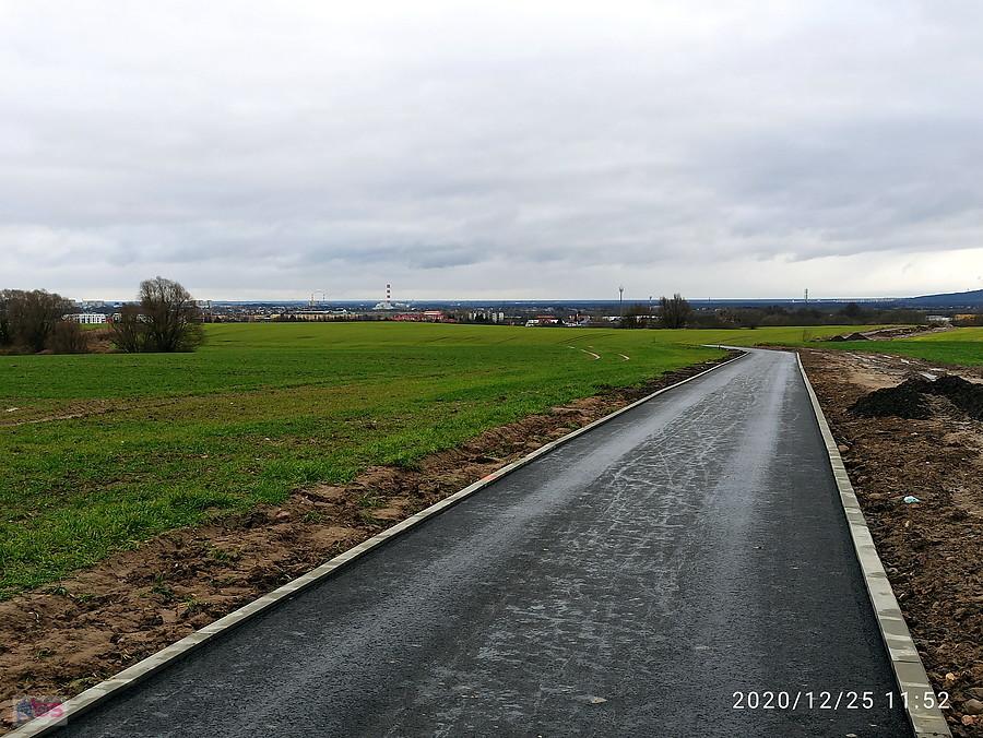 Tak prezentuje się nowa DDR-ka w budowie Przecław - Karwowo.