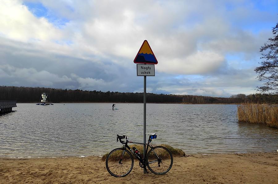Przy plaży, Jezioro Strzeszyńskie, Poznań