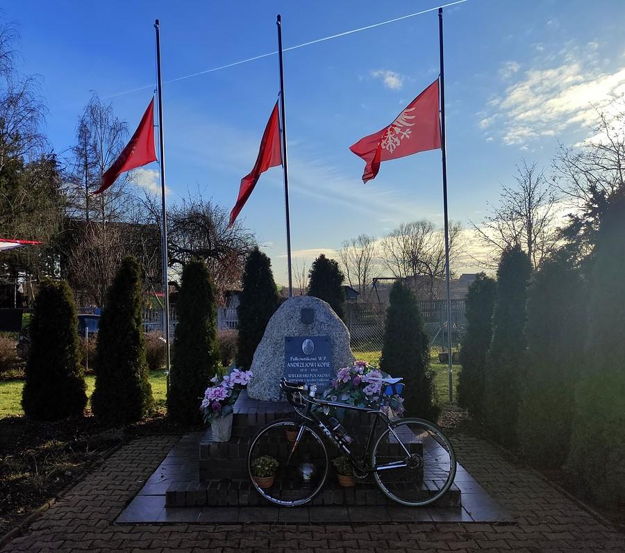 Pomnik płk. Kopy, jednego z dowódców Powstania Wielkopolskiego, Trzcielin