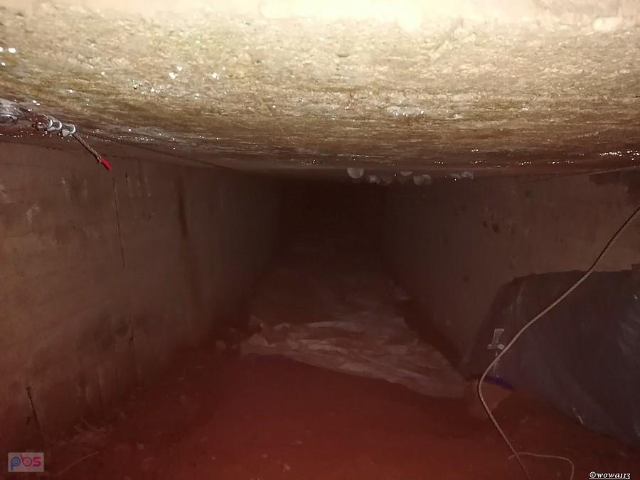 Wnętrze tunelu Beuthen-Berlin