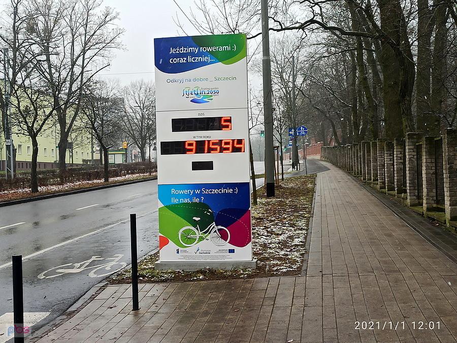 Byłem piąty na ulicy Ku Słońcu 1 stycznia 21 r.