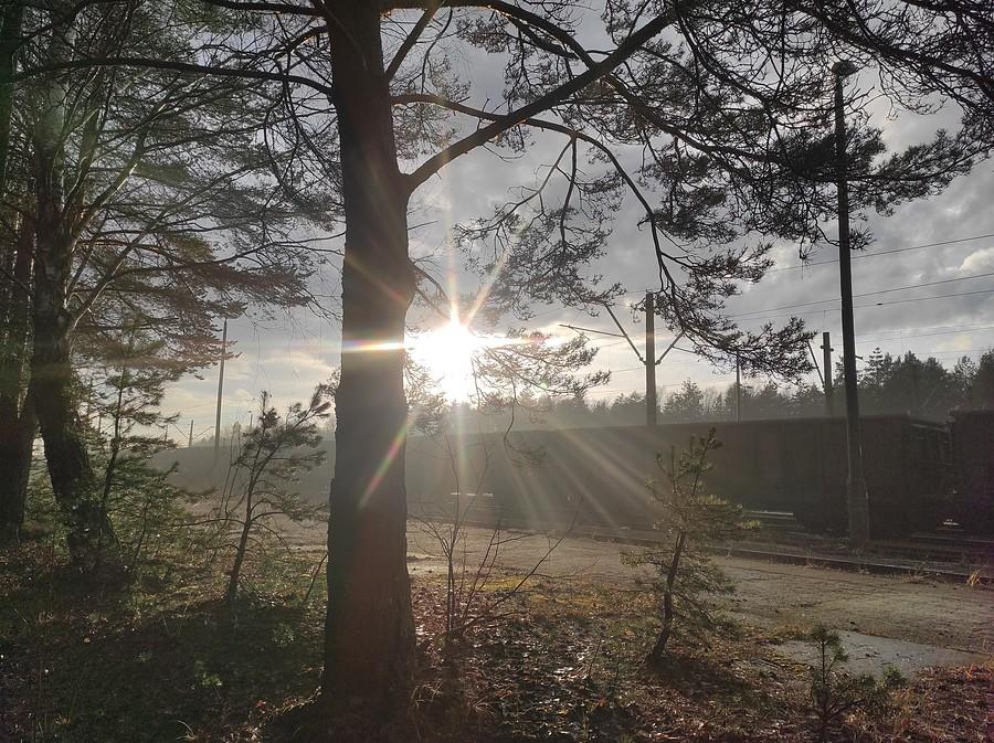 Słoneczko się powoli chowa