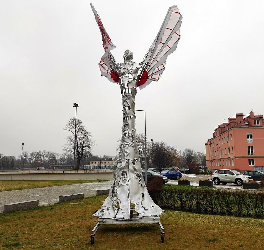 Anioł na poznańskiej Śródce