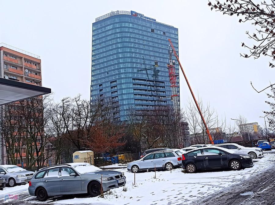 Trwa budowa obiektu Hansa Tower.