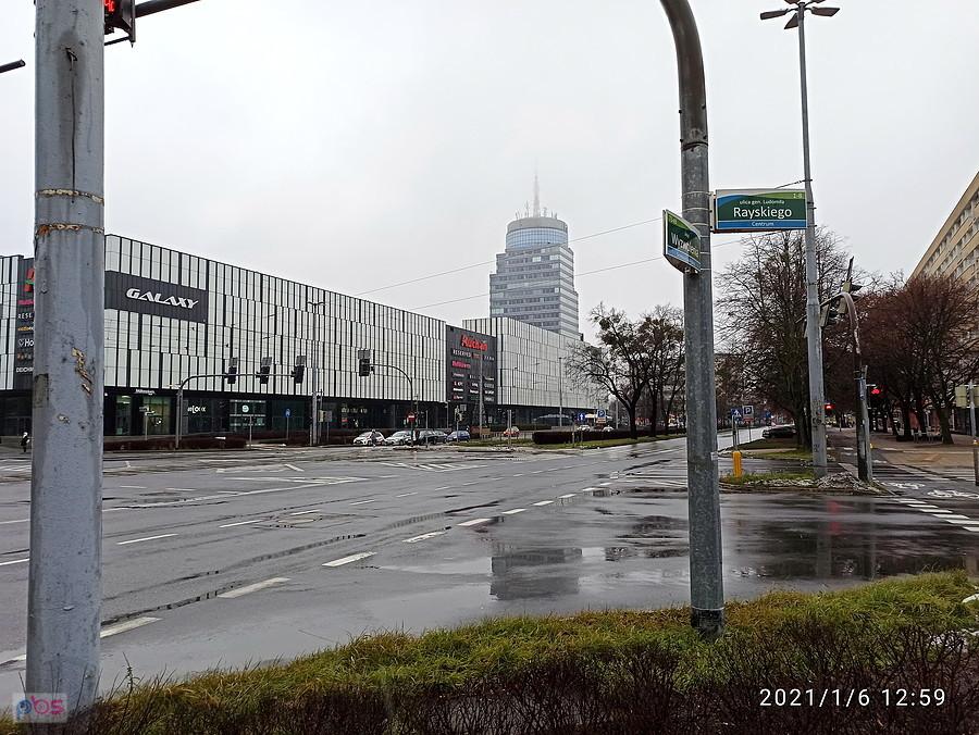 Mokro było dziś w Szczecinie.