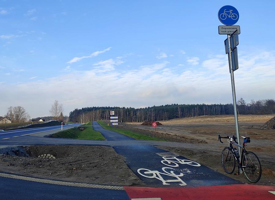 Nowa DDR=ka do Stęszewa, odcinek dobrze zrobiony