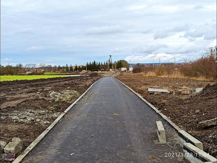 Fragment nowej DDR-ki Karwowo - Przecław.