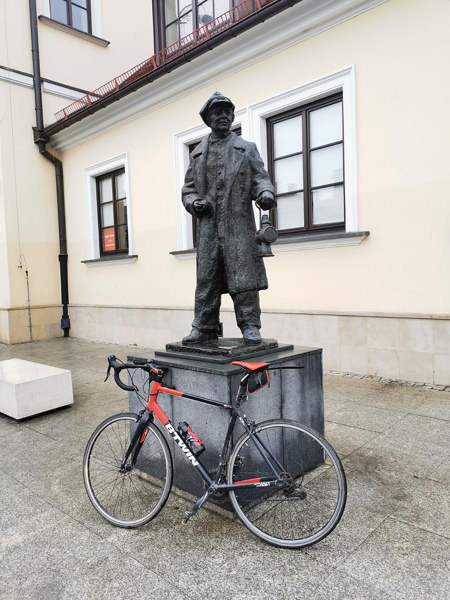 Pomnik kolejarza w Grodzisku Mazowieckim