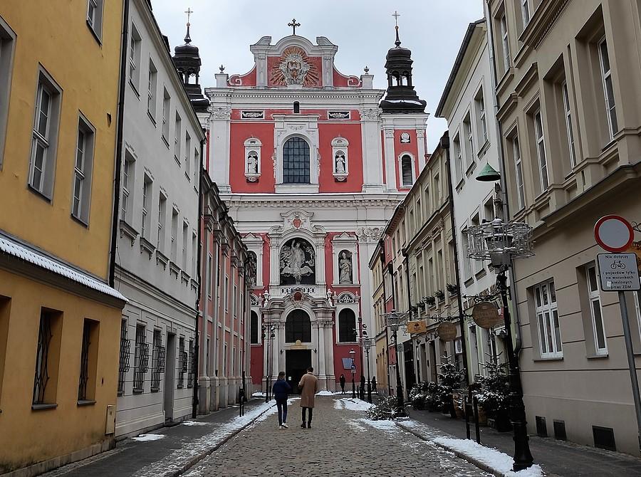 Ulica Świętosławska i poznańska Fara