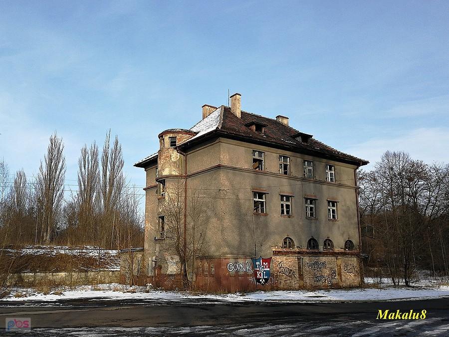 Ruina dworca w Mikulczycach