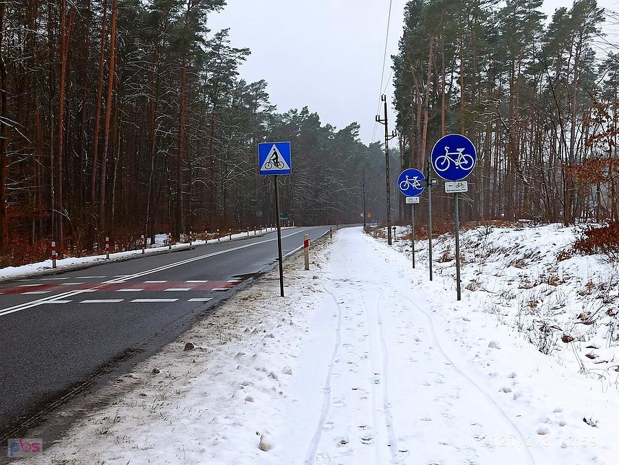 DDR-ka do Tanowa oblodzona.