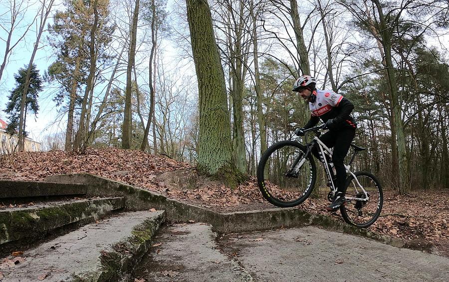 Technikę MTB ja to szlifuję przy każdej okazji