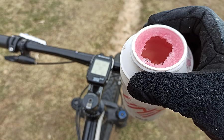 Po 1.5h picie zamarzło, będzie lodowy drink