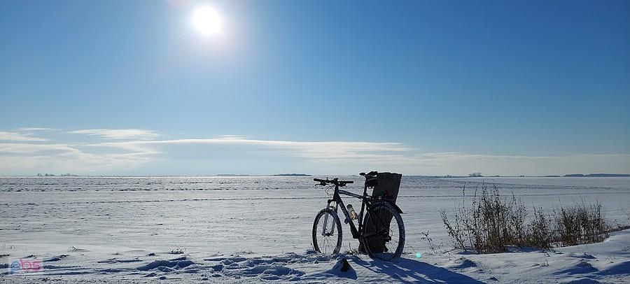 Bikefoto nieopodal Strzeganowic