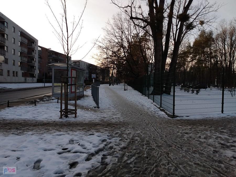 Za to ddr wyglądają tak. Pojechałam jezdnią