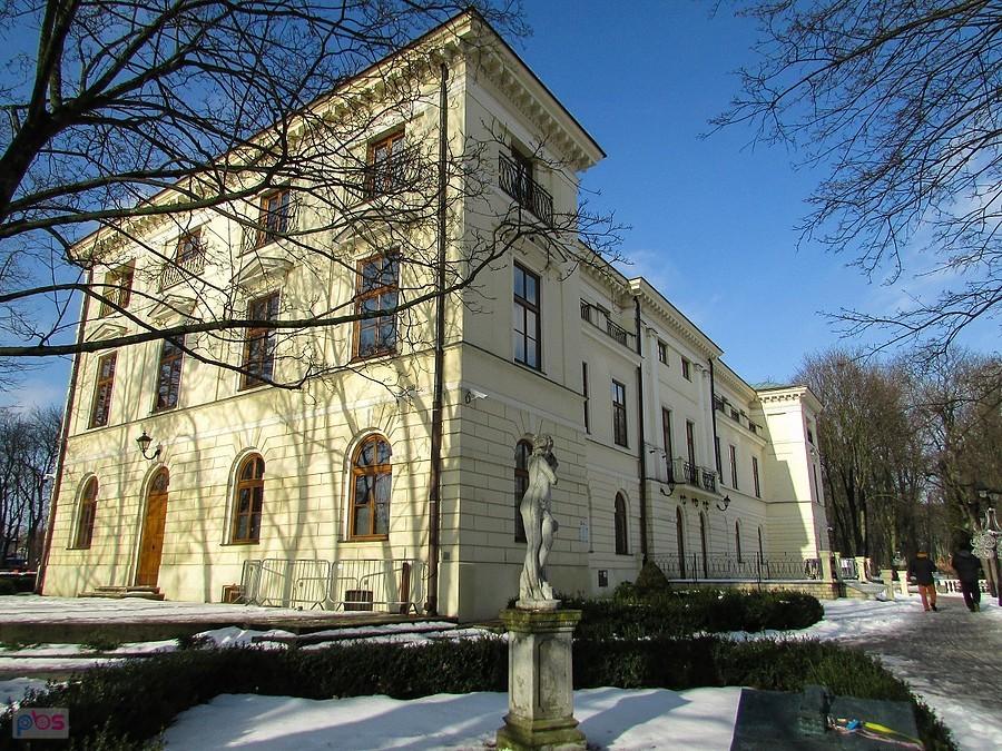Pałac Dernałowiczów - widok od strony parku