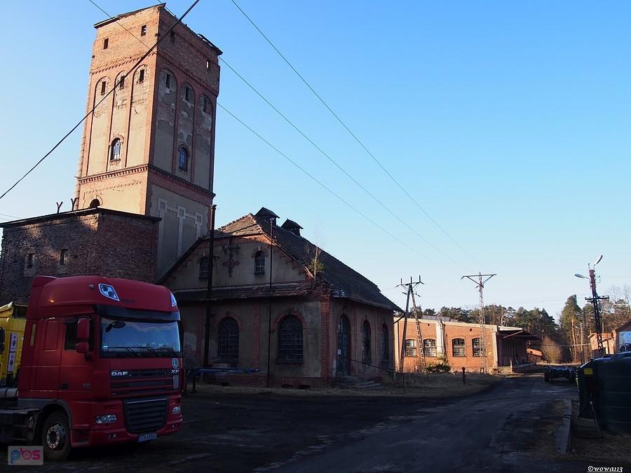 Wieża wodna papierni w Boruszowicach
