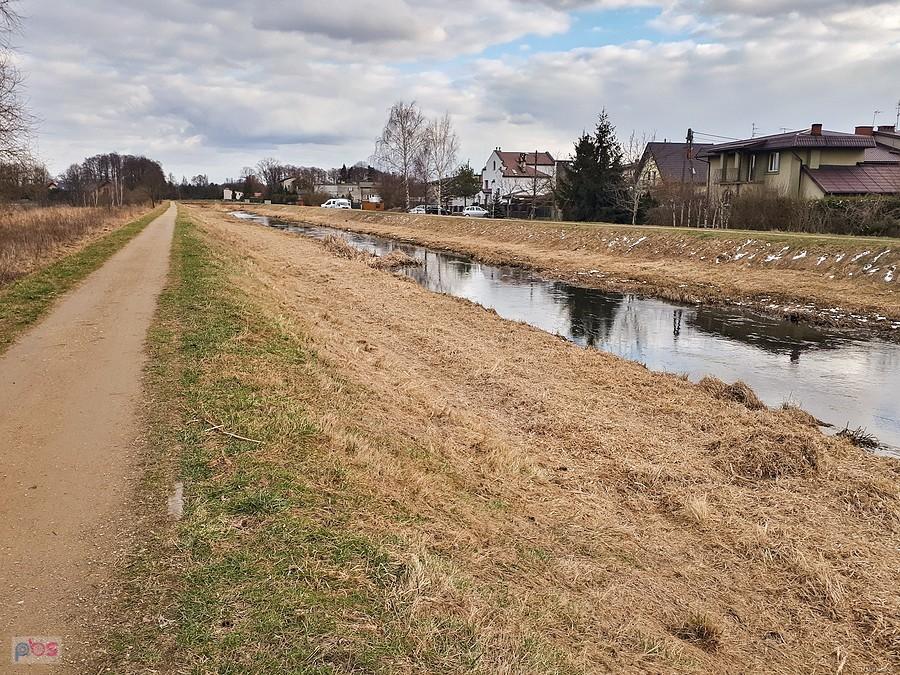 Częstochowa - wałami wzdłuż Warty